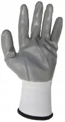 Rękawice robocze - Rękawice robocze CONS 445 nitrylowa szara - miniaturka - grafika 1
