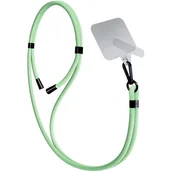 Etui i futerały do telefonów - 3mk Sznurek do Etui EasyClip Green (black) - miniaturka - grafika 1