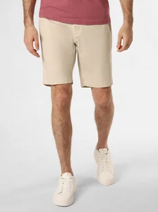 Tommy Hilfiger Spodenki Mężczyźni Bawełna beżowy|szary jednolity, 36 - Spodenki męskie - miniaturka - grafika 1