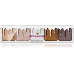 I HEART REVOLUTION MINI CHOCOLATE PALETTE WHITE VANILLA CREAM 1,1G - Cienie do powiek - miniaturka - grafika 1