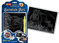 Zabawki kreatywne - Ranok Creative Scratch art nosorożec - miniaturka - grafika 1
