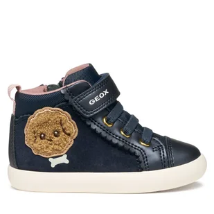 Sneakersy Geox B Gisli B561MB 022NF C4021 S Granatowy - Buty dla dziewczynek - miniaturka - grafika 1