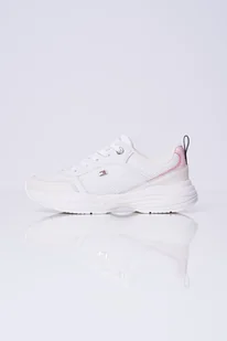 Sneakersy białe Tommy Hilfiger FW0FW07818 40 - Sneakersy damskie - miniaturka - grafika 1