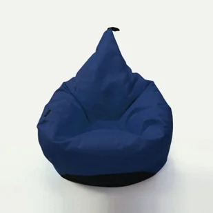 Pufa Worek Dla Dzieci Tipi Granatowy - Fotele i pufy dla dzieci - miniaturka - grafika 1