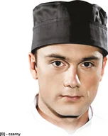 Odzież robocza - Reis LH-SKULLER - Krótka czapka kucharska z serii Chefs Kitchen, 65% poliestru, 35 % bawełny 245 g/m2 - biały - L 56-58 cm-2XL 60-62 cm L 56-58 cm - miniaturka - grafika 1