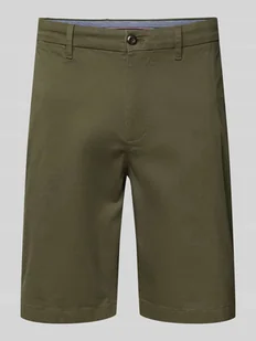 Szorty o kroju regular fit z fakturowanym wzorem model ‘HARLEM’ - Spodenki męskie - miniaturka - grafika 1