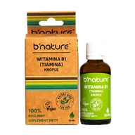 Witaminy i minerały - Nature Base (Szwecja) Witamina B1 50 ml (B'Nature) TT001039 - miniaturka - grafika 1