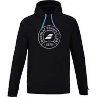 Bluzy męskie - Bluza męska Babolat Exercise Hood Sweat Men Black XL - miniaturka - grafika 1