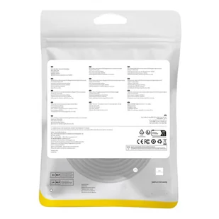 Kabel sieciowy kat. 8 Baseus Ethernet RJ45, 40Gbps, 8m (czarny) - Kable miedziane - miniaturka - grafika 9