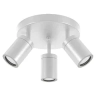 Lampy sufitowe - Ideus Okrągła lampa sufitowa Tenor 04074 biały plafon do przedpokoju - miniaturka - grafika 1