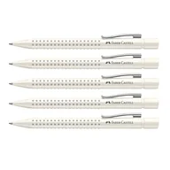 Długopisy - Faber-Castell 2050245 długopis Grip 2010, mleko kokosowe, 5 sztuk, z wymiennym wkładem 0,4 mm, trwały - miniaturka - grafika 1