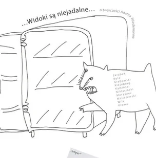 ...Widoki są niejadalne... o twórczości Adama Wiedemanna - Biografie i autobiografie - miniaturka - grafika 1