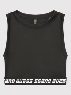 Guess Top J1BI39 MC03W Czarny Regular Fit - Koszulki dla dziewczynek - miniaturka - grafika 1