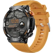 Smartwatch - Zegarek Smartwatch Męski Hagen HB46.24.538 pomarańczowy - miniaturka - grafika 1