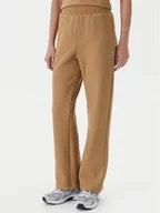 Spodnie sportowe damskie - Champion Spodnie dresowe 117983 Brązowy Slim Fit - miniaturka - grafika 1
