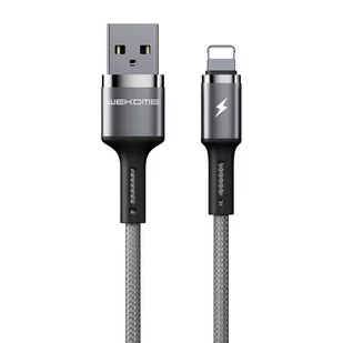 WK Design Kingkong kabel USB - Micro USB Power Delivery QuickCharge 3 A 1 m czarny (WDC-128m) - Kable USB - miniaturka - grafika 1