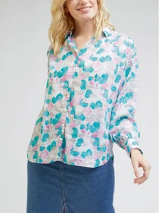 Lee Koszula L51UZUA46 112332696 Kolorowy Relaxed Fit - Koszule damskie - miniaturka - grafika 1