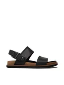 Sandały męskie - Timberland Sandały Amalfi Vibes TB0A2CET015 Czarny - miniaturka - grafika 1