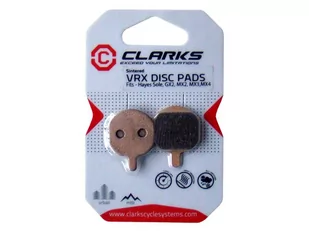 Clarks okładziny hamulcowe w-CARBON, vrx828 °C spiekany VRX828C - Hamulce rowerowe - miniaturka - grafika 1