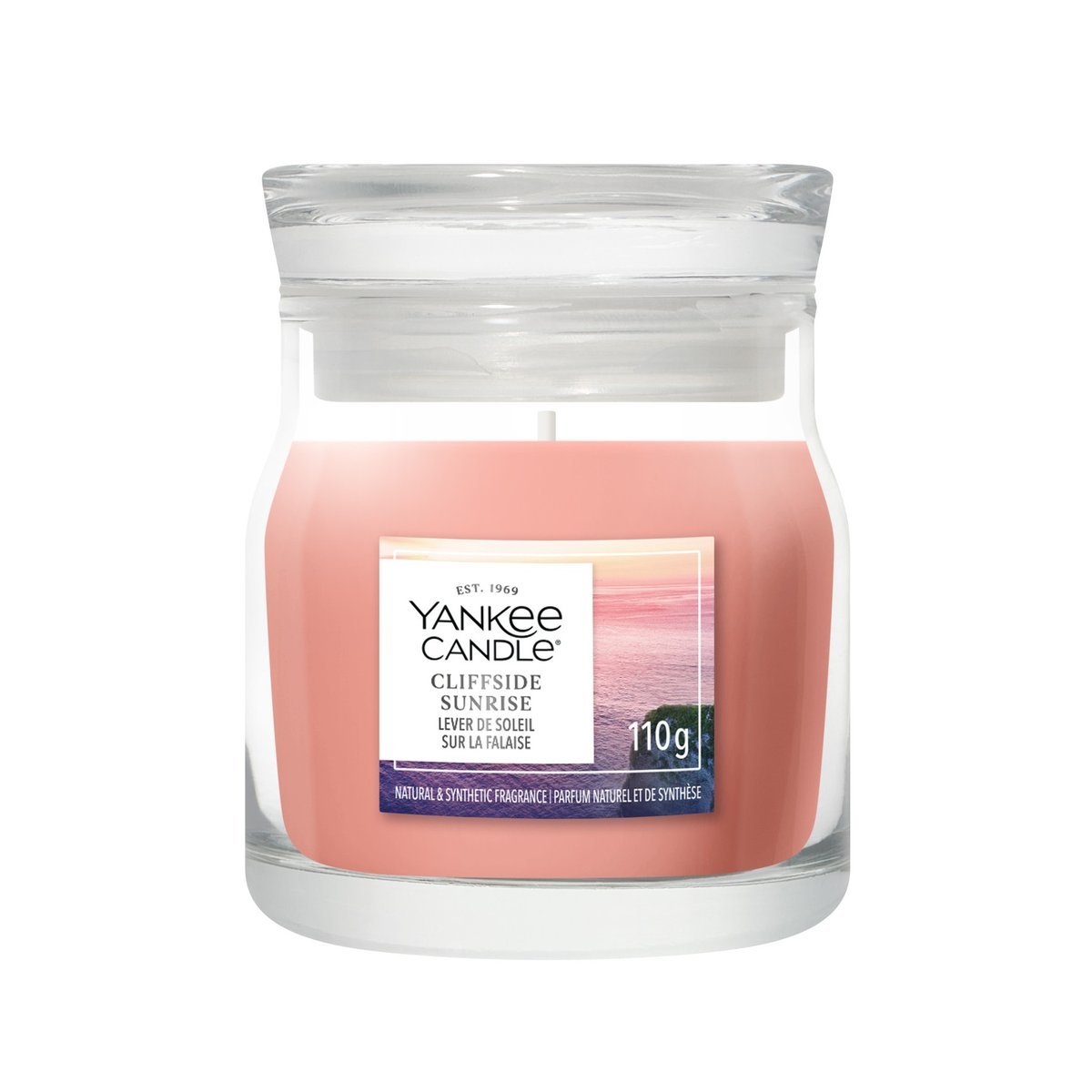 Świeca zapachowa mała Yankee Candle Cliffside Sunrise