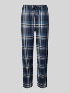 Spodnie od piżamy z wpuszczanymi kieszeniami - Piżamy męskie - miniaturka - grafika 1