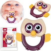 Grzechotki dla dzieci - Grzechotka dla malucha sowa Trifox - miniaturka - grafika 1