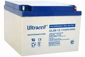 Baterie do zasilaczy awaryjnych UPS - Akumulator AGM ULTRACELL UL 12V 26Ah żelowy - - 38 sklepów w całej Polsce - miniaturka - grafika 1