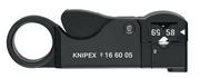 Kombinerki i obcęgi - Knipex 16 60 05 SB Czarny narzędzie do zdejmowania izolacji, Rozbiórki / Abmantelungswerkzeug - miniaturka - grafika 1