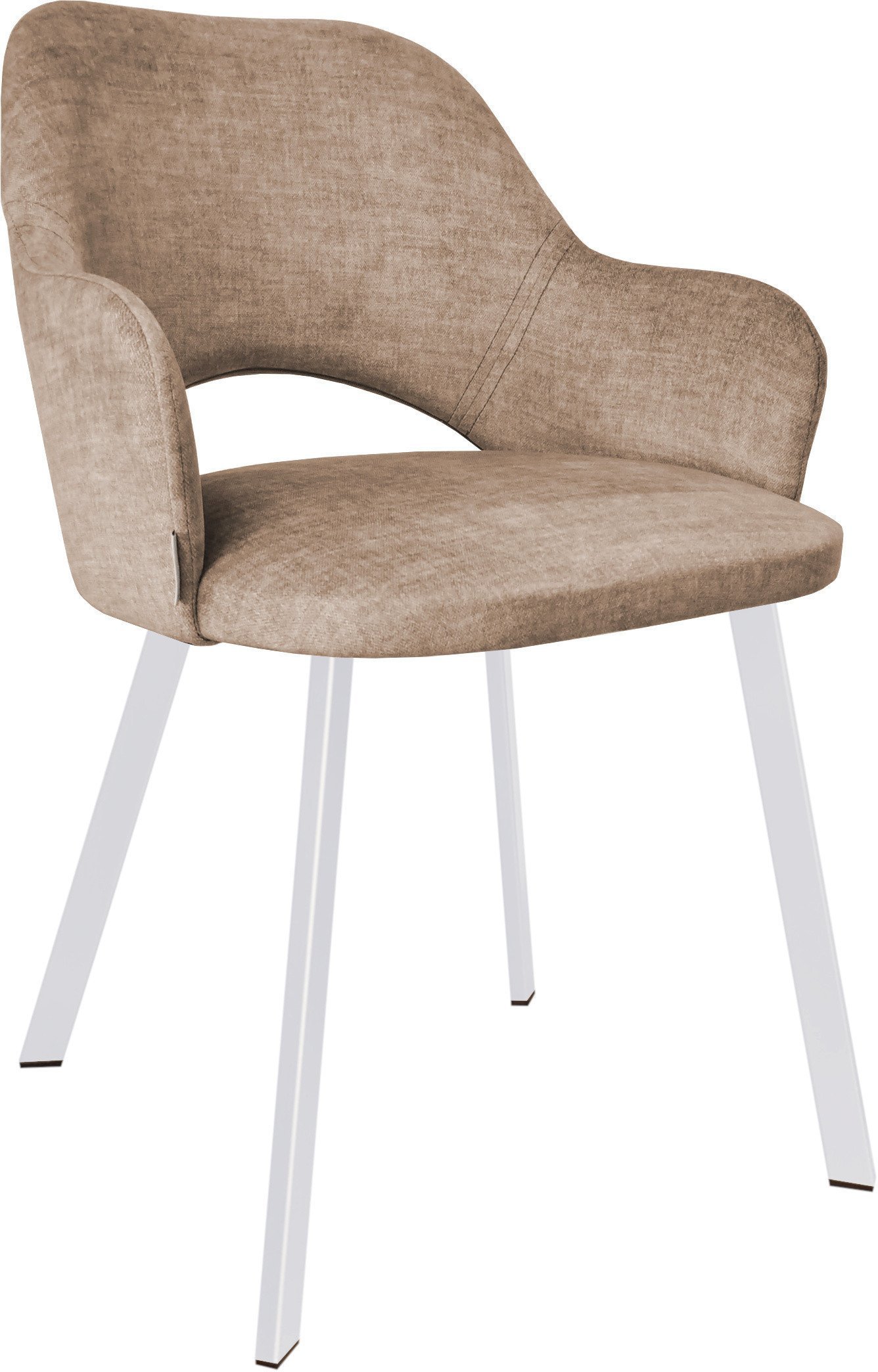 Krzesło Milano noga Profil biała Vogue 3