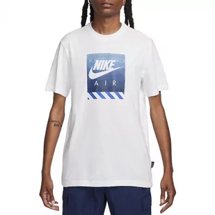 Koszulka Nike Sportswear FQ3794-100 - biała - Koszulki sportowe męskie - miniaturka - grafika 1