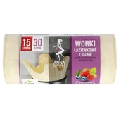 Worki na śmieci - Az Worki 15L 30szt do Łazienki Owocowe z Uszami - miniaturka - grafika 1
