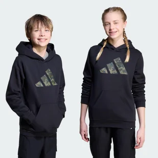 Bluza z kapturem dla dzieci z grafiką moro - Odzież sportowa dziecięca - miniaturka - grafika 1