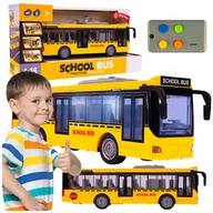 Modele do sklejania - DUŻY AUTOBUS OTWIERANE DRZWI DŹWIĘKI ŚWIATŁA napęd Z549 - miniaturka - grafika 1