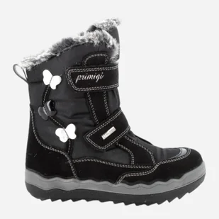 Kozaki dziecięce dla dziewczynki Gore-Tex Primigi 6880333 33 Czarne (8050165576232) - Buty dla dziewczynek - miniaturka - grafika 1