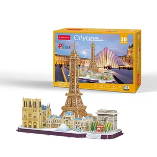 Cubicfun Puzzle 3D City Line Paris - Puzzle - miniaturka - grafika 2