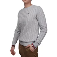 Swetry męskie - Sweter męski Tommy HilfigerMW0MW13382PJ4 S - miniaturka - grafika 1