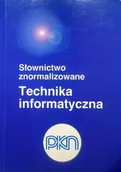 Aplikacje biurowe - Słownictwo znormalizowane Technika informatyczna - miniaturka - grafika 1
