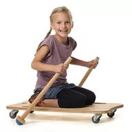 Zabawki i gry sportowe - Zestaw drewnianych wioseł do deskorolki Erzi - miniaturka - grafika 1