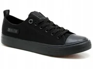Trampki męskie - BUTY TRAMPKI męskie BIG STAR KK174007 czarne 44 - miniaturka - grafika 1