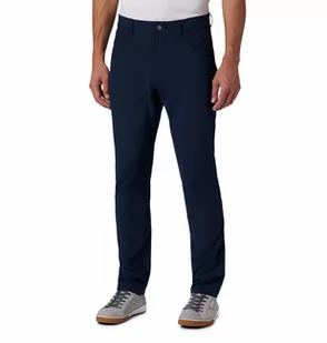 Spodnie męskie Columbia Outdoor Elements Stretch Pant collegiate navy - 34 - Spodnie sportowe męskie - miniaturka - grafika 1