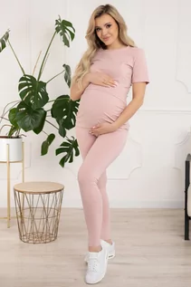Odzież ciążowa - Legginsy ciążowe Gaja z zakładką pod brzuchem - grafika 1