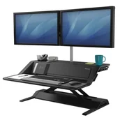 Biurka - Stanowisko do pracy sit-stand FELLOWES LOTUS DX białe /8081101/ - miniaturka - grafika 1