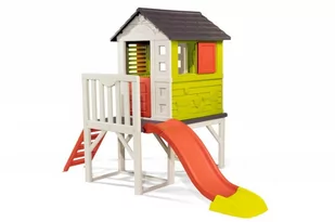 Smoby Smoby Domek na Palach plac zabaw Zjeżdżalnia 150 cm 810800 - Place zabaw - miniaturka - grafika 13
