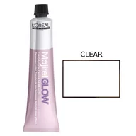 Farby do włosów i szampony koloryzujące - Loreal Majirel Glow | Rozświetlająca trwała farba do włosów kolor Clear 50ml - miniaturka - grafika 1