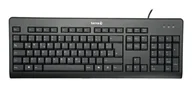 Klawiatury - TERRA 1500 klawiatura Biuro USB QWERTZ Niemiecki Czarny - miniaturka - grafika 1