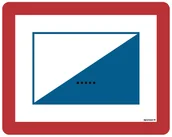 Systemy ekspozycyjne i znaki informacyjne - BC146 PRZECIWPOŻAROWY ZBIORNIK WODNY ..., KN - FOLIA PODŁOGOWA NIEŚWIECĄCA; (250X200MM) - miniaturka - grafika 1