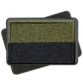 Odzież taktyczna i umundurowanie - Patch - Naszywka na Rzep Polska Flaga Haft Gaszona - 2 szt. - miniaturka - grafika 1