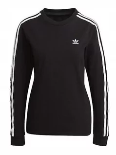 Bluzki damskie - Bluzka Adidas 3-Stripes Longsleeve Gn2911 R.28 - grafika 1