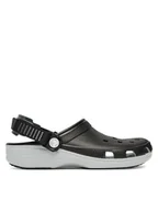 Klapki i japonki męskie - Crocs Klapki Classic Turbo Clog 211287 Czarny - miniaturka - grafika 1