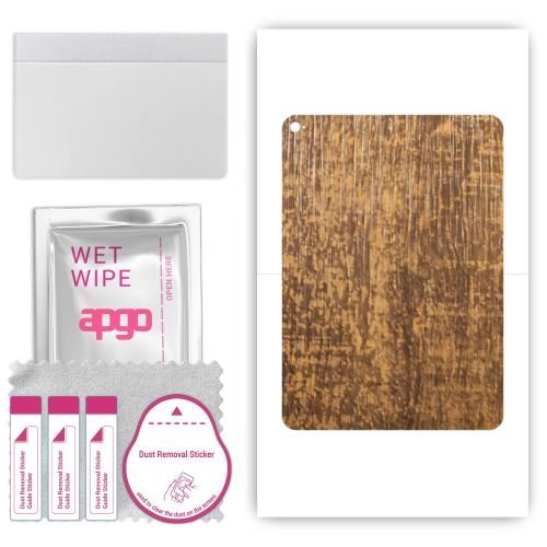 folia naklejka skórka strukturalna na TYŁ do Pad Air2 - Drewno Dąb Stary - apgo SKINS